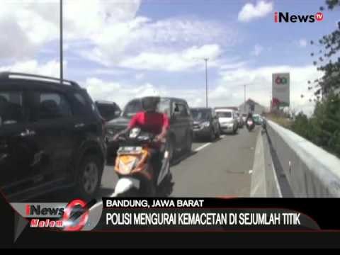 Jelang libur panjang Imlek, sejumlah jalan di Bandung macet parah - iNews Malam 07/02