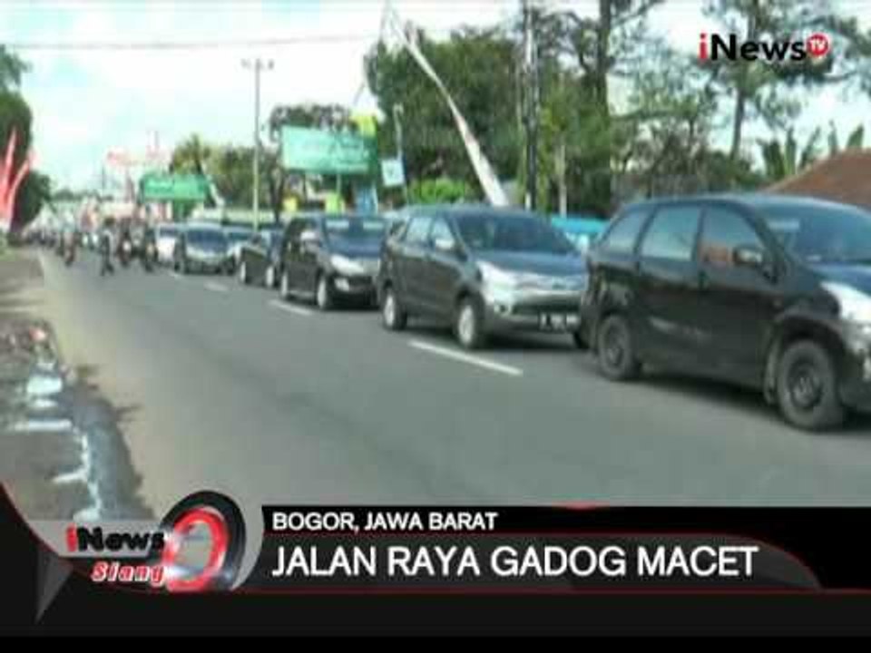 Libur panjang Imlek, jalur Puncak macet parah - iNews Siang 08/02