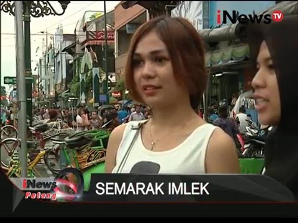 Live report: situasi kemeriahan liburan Imlek di Yogyakarta - iNews Petang 08/02