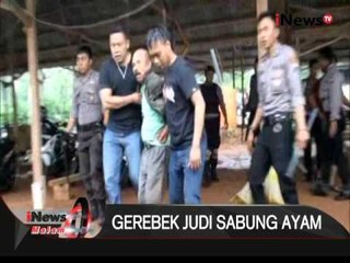 Gerebek arena judi sabung ayam, puluhan warga Kendal ditangkap Polres Kendal - iNews Malam 08/02