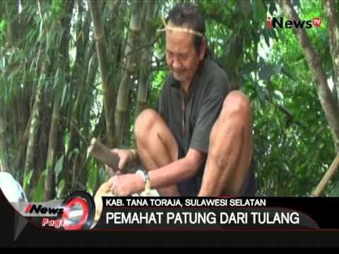 Kakek di Tanah Toraja masih setia berkarya menjadi pemahat patung dari tulang - iNews Pagi 09/02