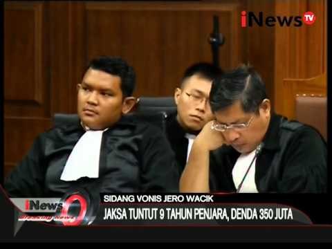 Sidang Vonis Jero Wacik, Sidang korupsi proyek & dana operasi menteri ESDM - Breaking News 09/02