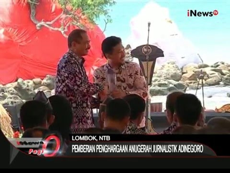 Puncak Hari Pers Nasional 2016 di Lombok Tengah, NTB dihadiri berbagai kalangan - iNews Pagi 10/02