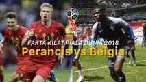 Fakta Kilat Semifinal Piala Dunia 2018: Perancis Vs Belgia