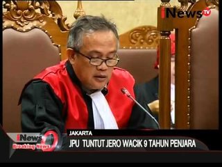 Sidang Vonis Jero Wacik - Breaking News 09/02
