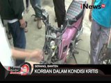 Seorang tukang becak ditabrak pembalap liar hingga kritis di Serang, Banten - iNews Malam 11/02