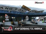 Atap gerbang tol Cikunir ambrug - iNews Malam 14/02