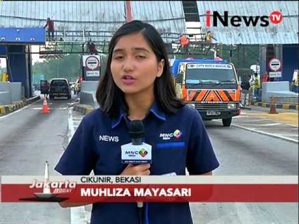 Live Report: Muhliza Mayasari, atap gerbang tol ambruk - Jakarta Today 15/02
