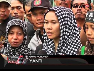 Live Report: Wahyudi, demo guru honorer - iNews Petang 12/02