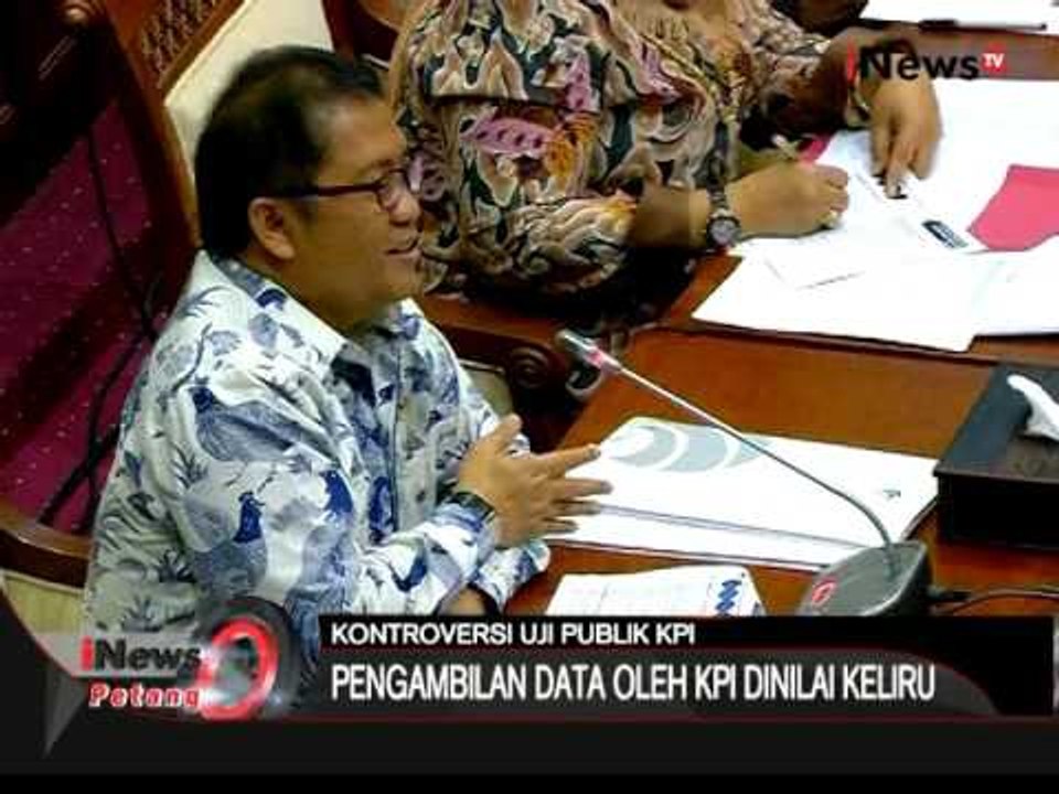 Uji publik yang dilakukan oleh KPI, apakah hanya sekedar alat kompromi ? - iNews Petang 16/02