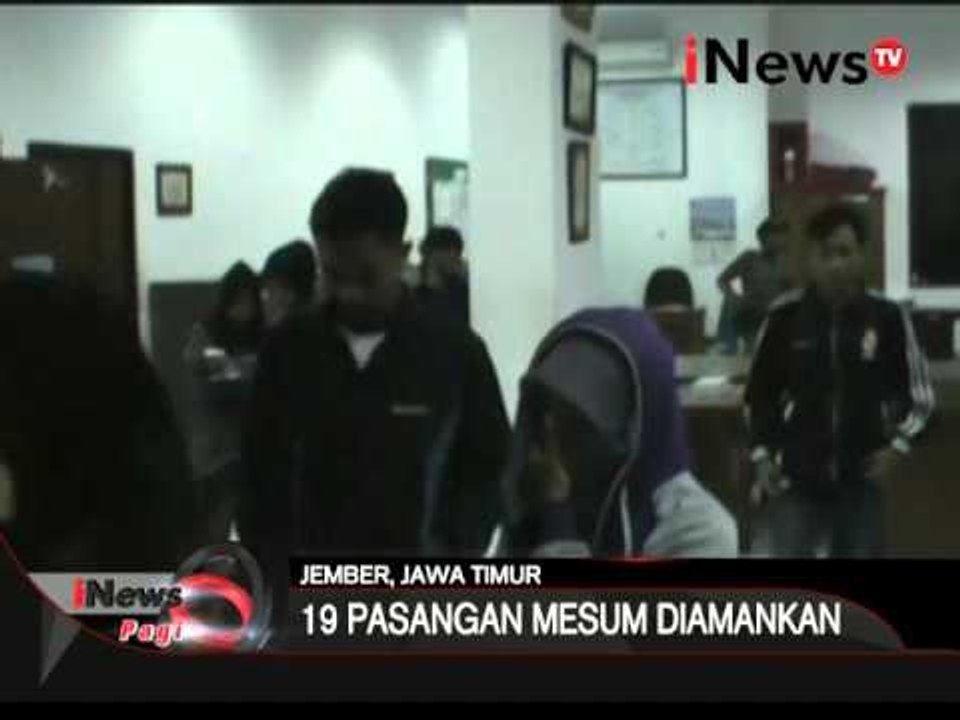 Satpol PP razia sejumlah hotel kelas melati, 19 pasangan mesum diamankan - iNews Pagi 16/02