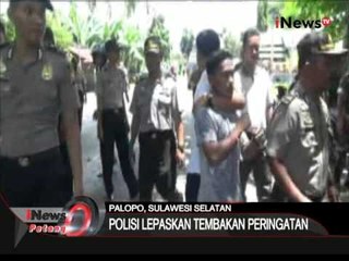Aparat gabungan TNI-Polri kepung lokasi bentrokan warga di Palopo - iNews Petang 17/02
