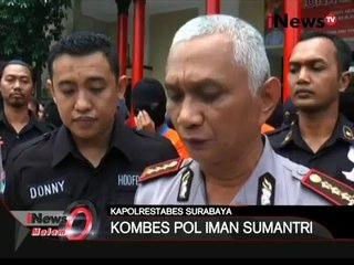 Operasi tumpas narkoba, polrestabes surabaya amankan 94 tersangka - iNews Malam 16/02