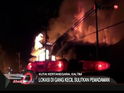 Kebakaran kutai kertanegara, 300 KK kehilangan tempat tinggal - iNews Siang 19/02