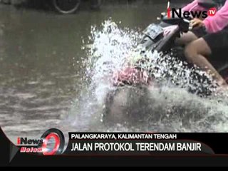 Hujan deras selama 5 jam, beberapa jalan di palangkaraya banjir - iNews Malam 21/02