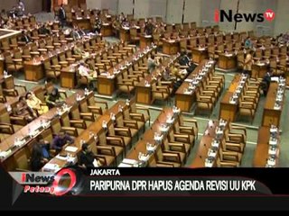 Tunda Revisi UU KPK - iNews Petang 23/02