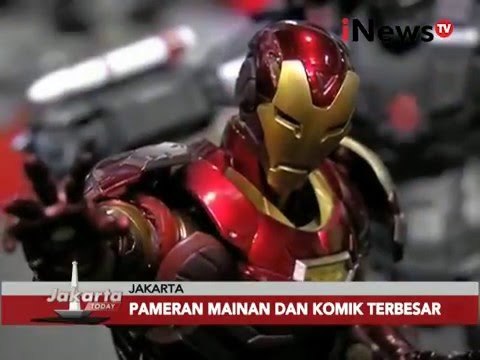 Pameran mainan terbesar di Jakarta, aneka lego & komik mudah ditemukan - Jakarta Today 18/03