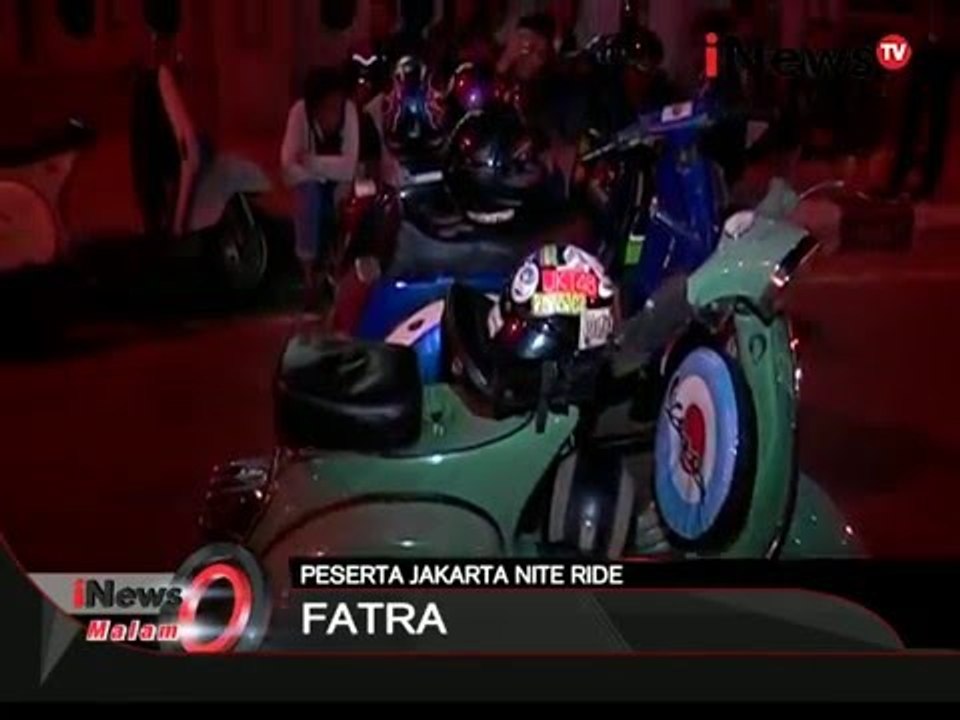 Jakarta Nite Ride, Serunya berkeliling Jakarta dengan Vespa - iNews Malam 23/02