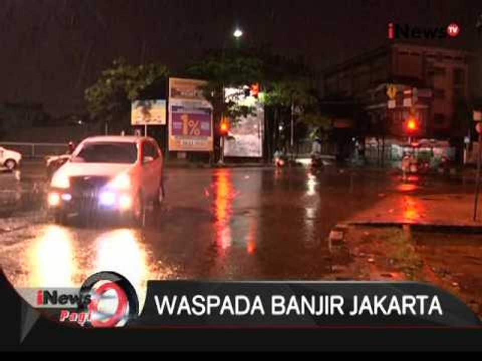 Hujan guyur ibukota dari semalam, sejumlah ruas jalan Jakarta terendam banjir - iNews Pagi 25/02