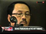 Live report : terkait persidangan perkara pembunuhan Salim Kancil - iNews Siang 25/02