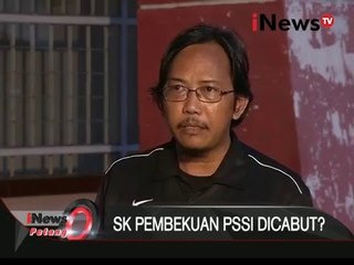 Live report: Irfan Tanjung, Tanggapan Surabaya United terkait pencabutan SK -  iNews Petang 25/02