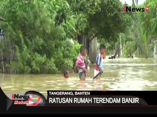 Banjir juga merendam ratusan pemukiman warga di Tangerang - iNews Malam 28/02