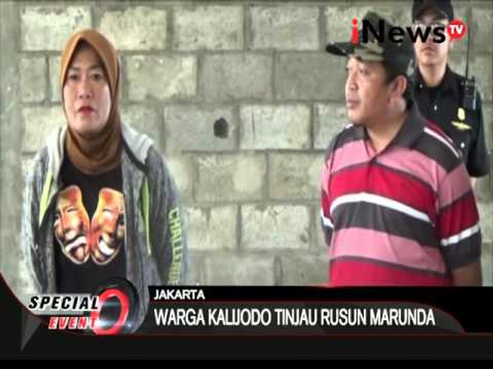 Puluhan warga Kalijodo tinjau Rusun Marunda - Special Event 29/02