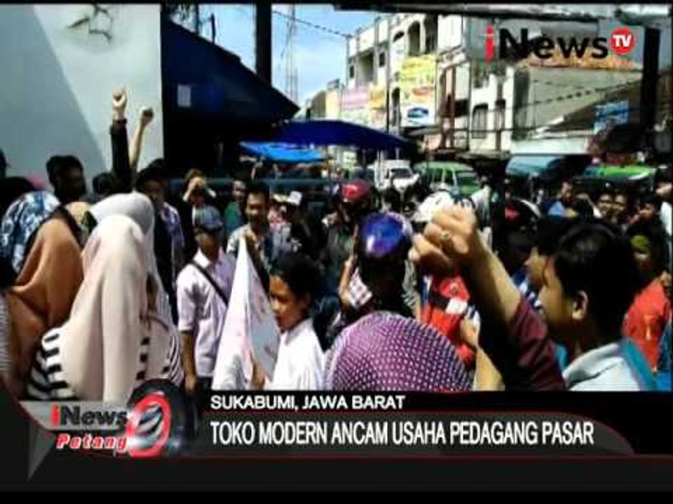 Pedagang pasar protes pendirian toko modern - iNews Petang 26/02