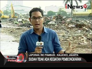Live Report : Rio Pambudi, Kalijodo rata dengan tanah - iNews Petang 29/02