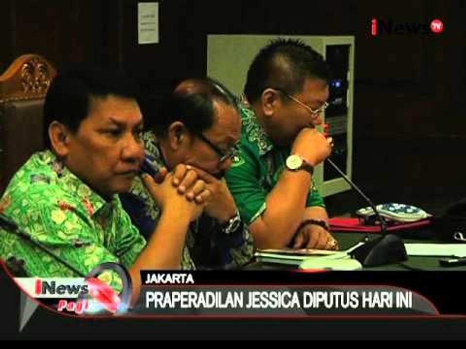 Praperadilan Jessica, hari ini hakim putuskan hasil praperadilan - iNews Pagi 01/03