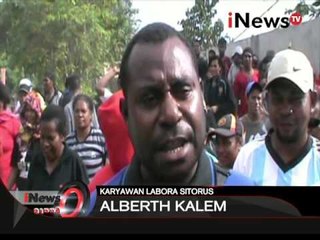 Massa pendukung Labora Sitorus mengancam akan menghadang aparat saat menjemput - iNews Siang 01/03