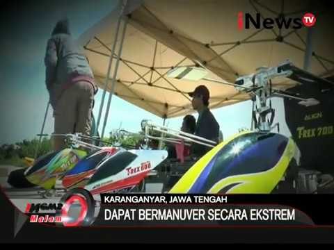 Para pecinta pesawat aeromodeling di Karanganyar unjuk gigi manuver - iNews Malam 01/03