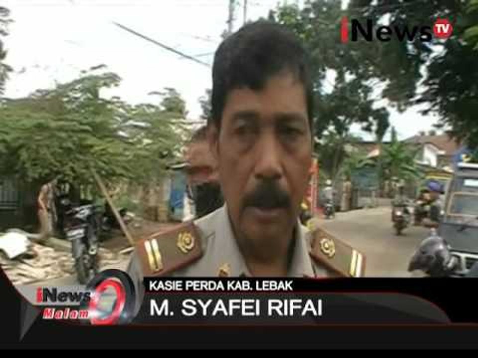 Sarang prostitusi, warung remang-remang liar dibongkar Satpol PP Lebak, Banten - iNews Malam 01/03