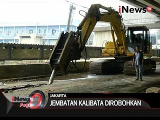 Akhirnya Jembatan kalibata di bongkar - iNews Pagi 07/03