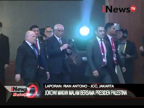 Live report: Presiden Jokowi makan malam dengan Presiden Palestina - iNews Malam 06/03