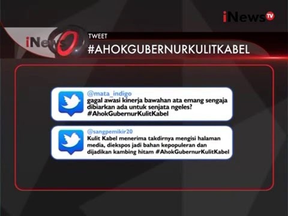 Penemuan sampah kabel di gorong-gorong sempat jadi trending topic di sosmed - iNews Siang 04/03