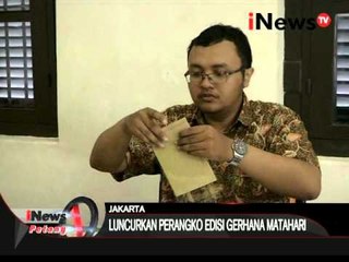 Ini dia perangko edisi gerhana - iNews Petang 04/0312