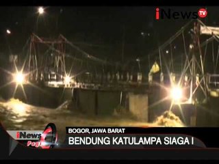 Hujan deras yang mengguyur Puncak mengakibatkan Bendungan Katulampa siaga 1 - iNews Pagi 08/03