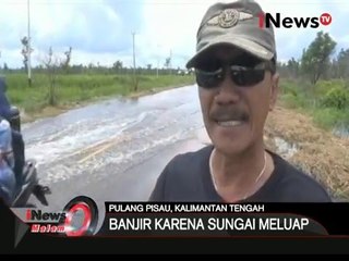 Banjir masih genangi beberapa desa di subang dan jalur trans kalimantan - iNews Malam 06/03