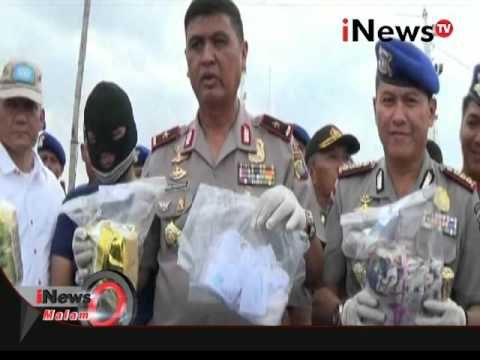 Polisi sita 3,1 kg sabu yang berasal dari Malaysia - iNews Malam 07/03