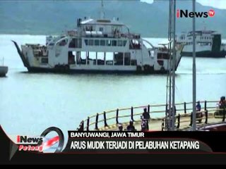 Jelang hari raya Nyepi, ribuan warga dari Bali tiba di pelabuhan Ketapang - iNews Petang 08/03