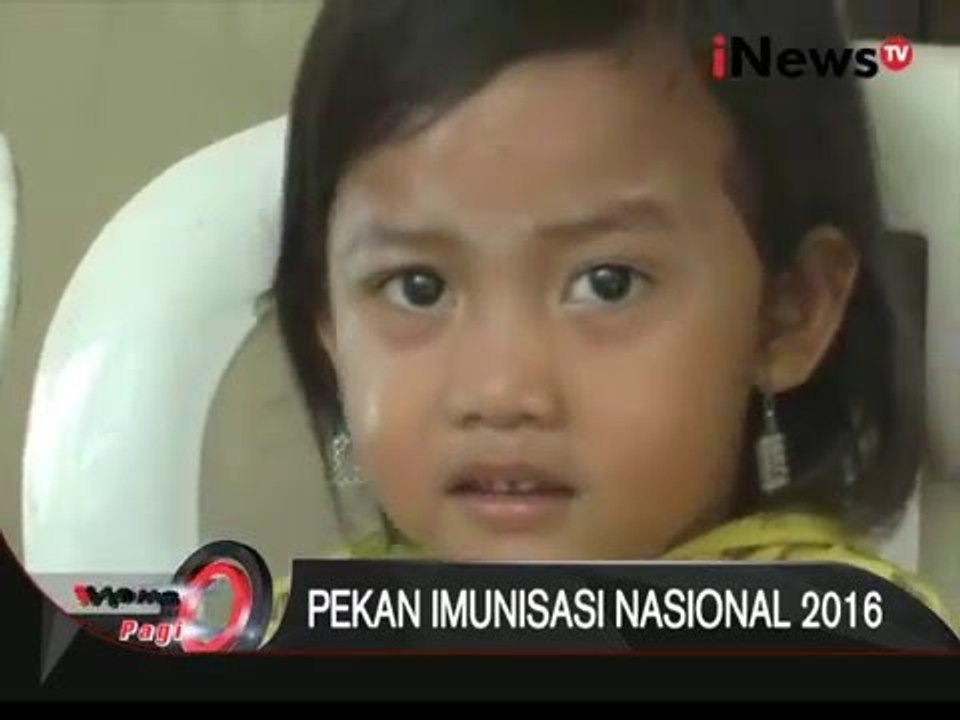 Pekan Imunisasi Nasional 2016, MUI berikan fatwa Halal - iNews Pagi 08/03