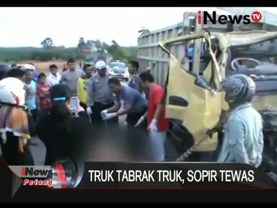 Kecelakaan maut, diduga sopir truk mengantuk - iNews Petang 09/03