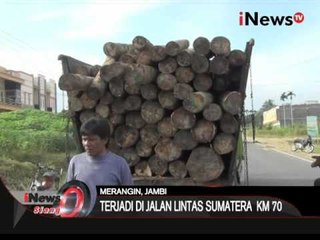 Sopir mengantuk, truk tabrak kendaraan yang sedang parkir - iNews Siang 10/03