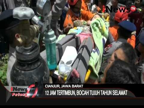 12 jam tertimbun, bocah tujuh tahun selamat - iNews Petang 09/03