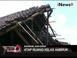 Bantuan pembangunan tidak direalisasikan, atap sekolah ambruk di sukabumi - iNews Malam 09/03
