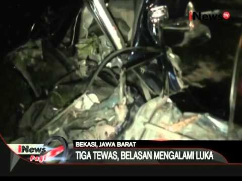 Kecelakaan beruntun terjadi di tol Cikampek, 3 tewas dan lainnya luka-luka - iNews Pagi 14/03