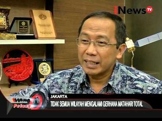 Gerhana matahari akan lewati Indonesia - iNews Petang 08/03