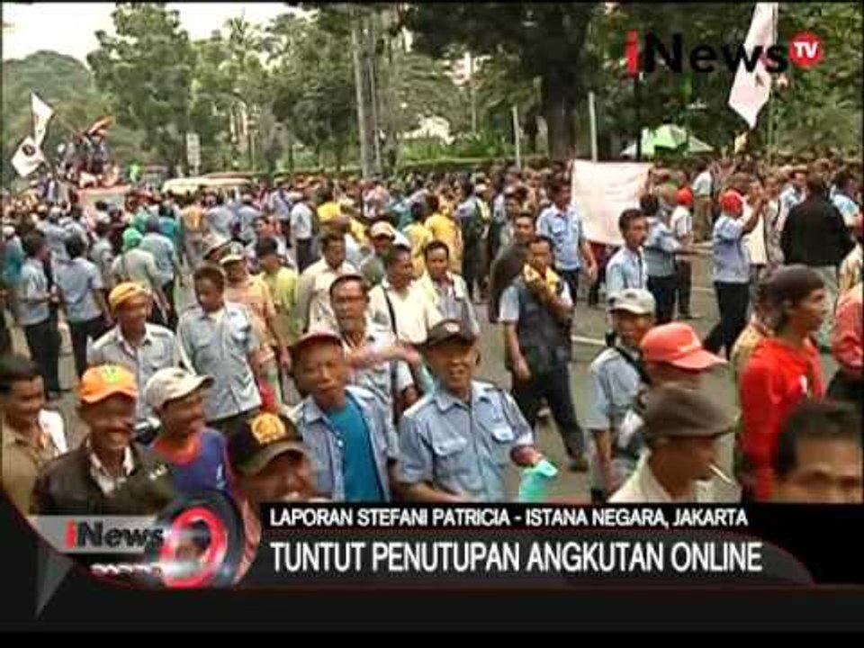 Live Report: Pemerintah janjikan rekomendasi penutupan Angkutan online - iNews Siang 14/03