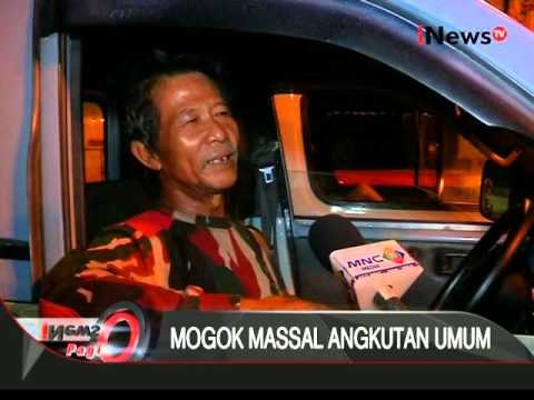Jelang mogok massal, sebagian angkutan umum beroperasi hingga dini hari tadi- iNews Pagi 14/03